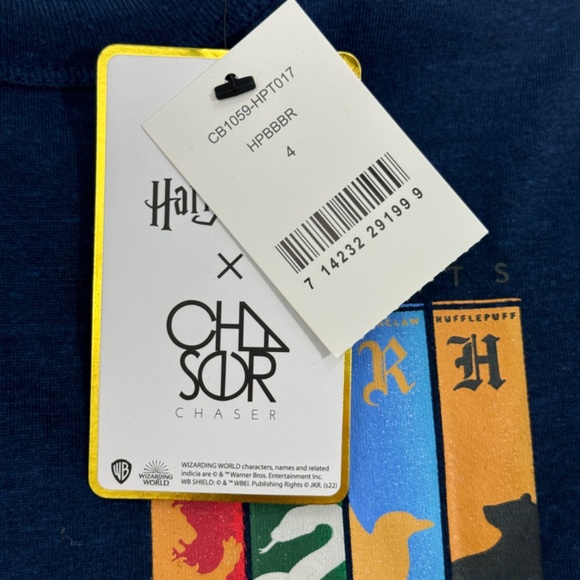 Harry Potter x Chaser Little Boy’s Hogwarts House Long Sleeve Layered T Shirt - Picture 6 of 9